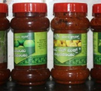Combo Pickles-Amla,Kanchikaayi,Amatekayi,Apperasa,Lemon-Each 250g